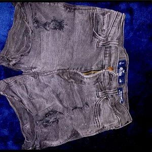 Black Hollister shorts